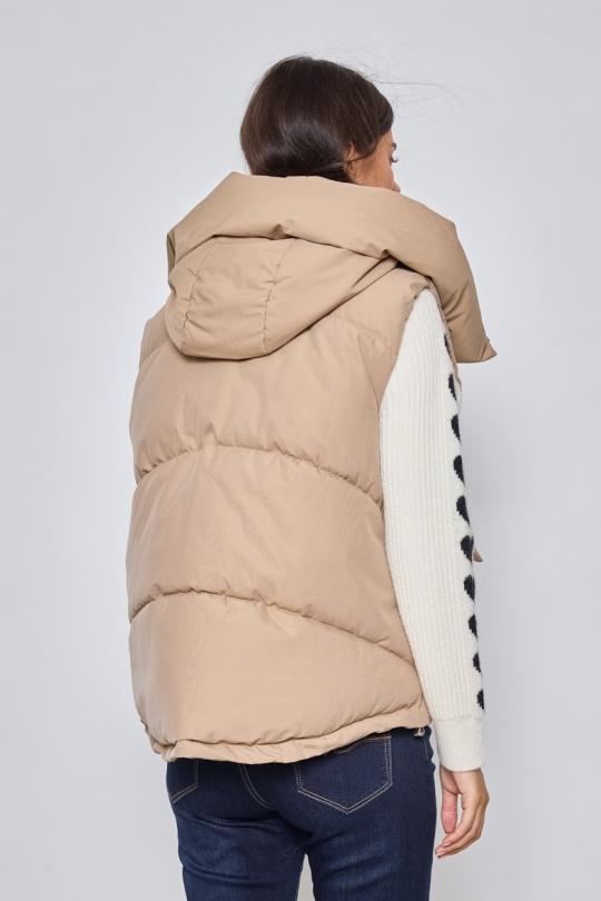 Doudounes Femme Beige DIVATEX 06JNC12 Efashion Paris