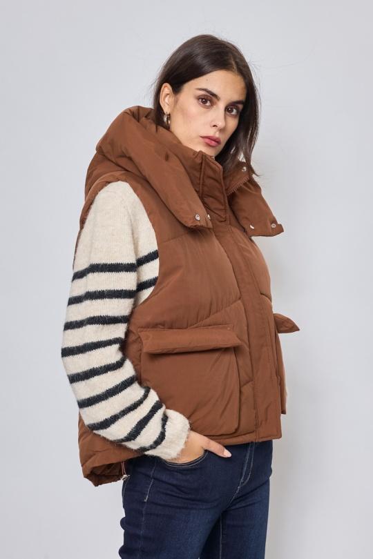 Doudounes Femme Beige DIVATEX 06JNC12 Efashion Paris