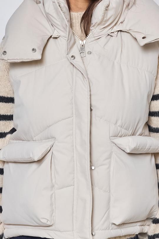 Doudounes Femme Beige DIVATEX 06JNC12 Efashion Paris