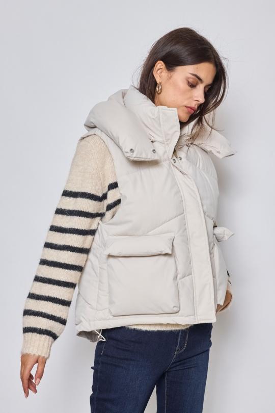 Doudounes Femme Beige DIVATEX 06JNC12 Efashion Paris