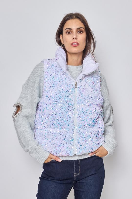 Doudounes Femme Blanc DIVATEX 06JNC15 Efashion Paris