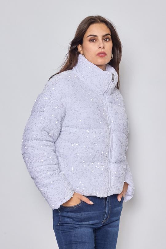 Doudounes Femme Blanc DIVATEX 06JNC16 Efashion Paris