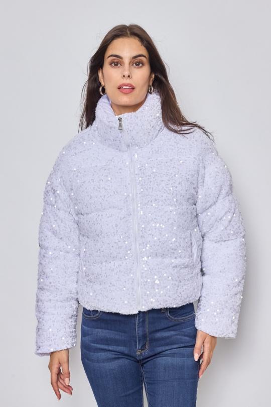 Doudounes Femme Blanc DIVATEX 06JNC16 Efashion Paris