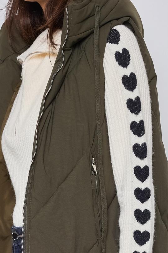 Doudounes Femme Ecru DIVATEX 06OES04 Efashion Paris