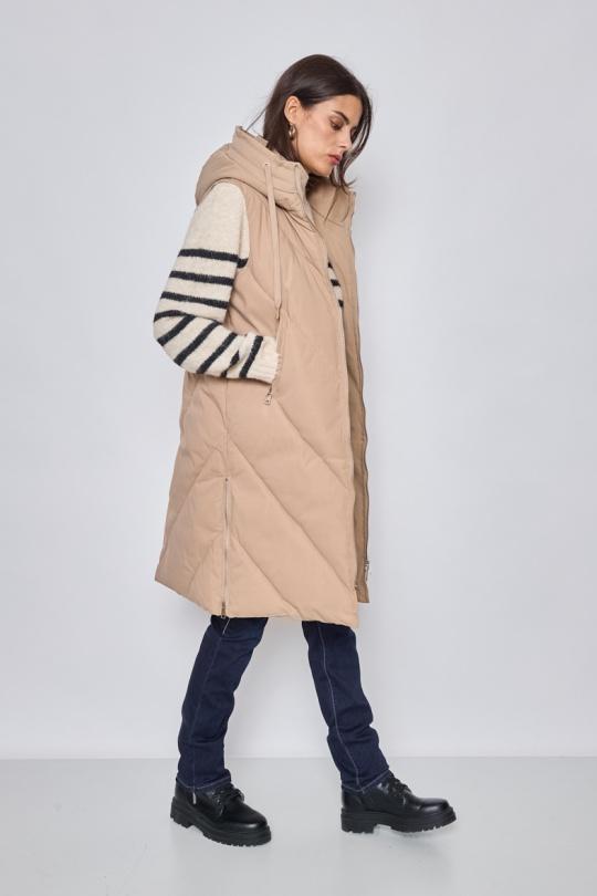 Doudounes Femme Ecru DIVATEX 06OES04 Efashion Paris