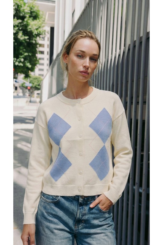 Gilets Femme Bleu DIVATEX 06SC181 Efashion Paris