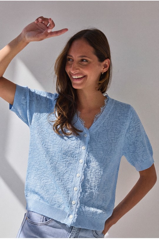 Tops Femme Blanc DIVATEX 06FF27 Efashion Paris