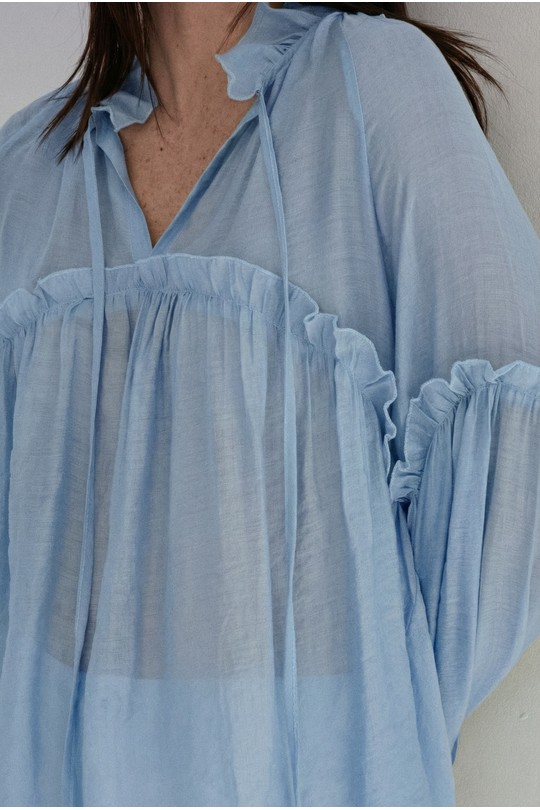 Blouses Femme Bleu DIVATEX 06SU81 Efashion Paris