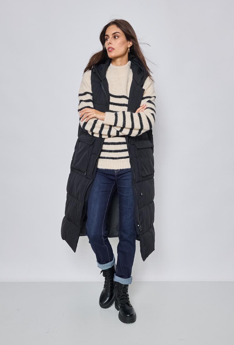 Doudounes Femme Noir DIVATEX 06JNC11 #c Efashion Paris