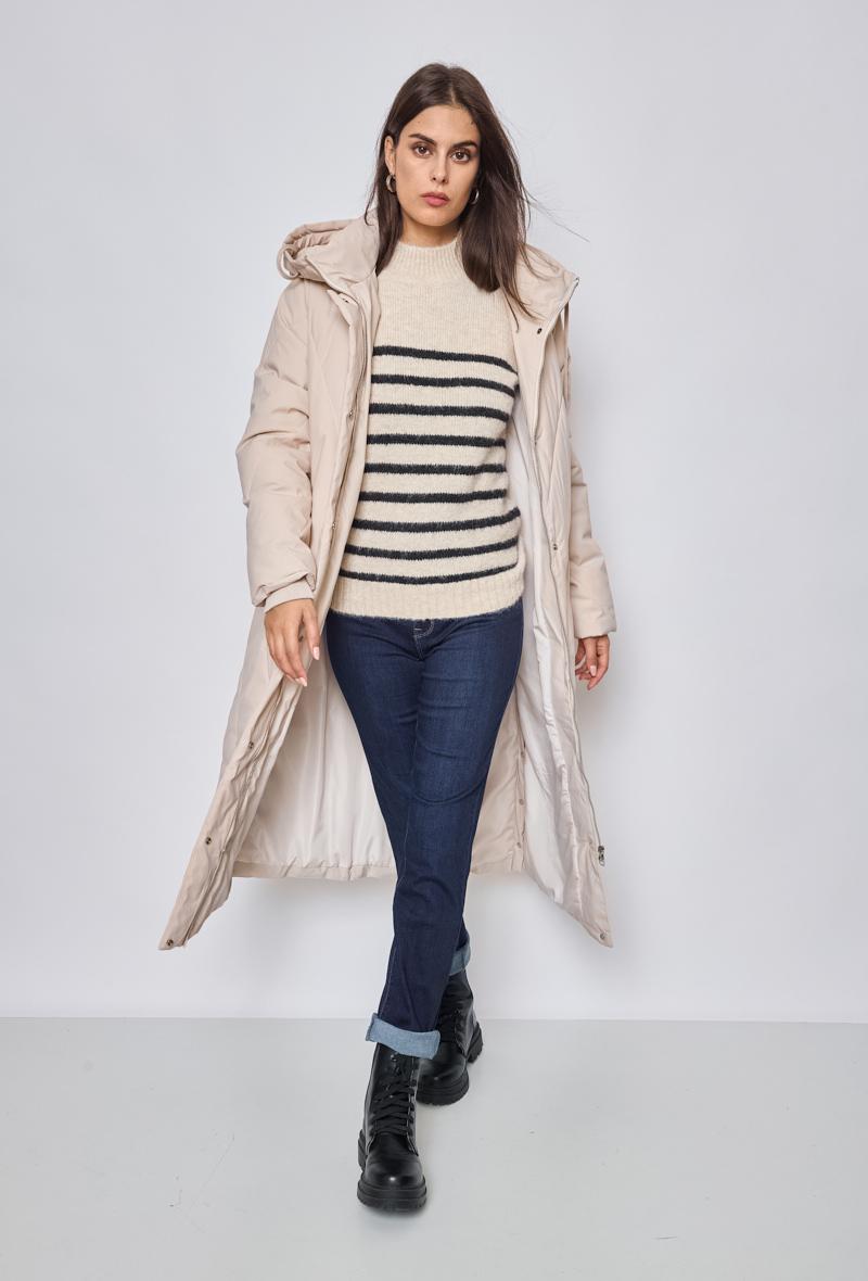 Doudounes Femme Ecru DIVATEX 06OES03 #c Efashion Paris