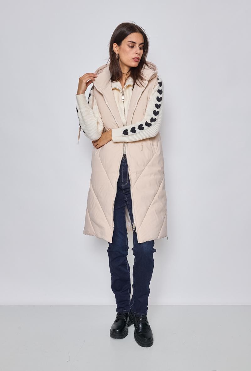 Doudounes Femme Ecru DIVATEX 06OES04 #c Efashion Paris