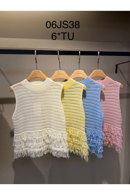 Tops Femme Bleu ciel DIVATEX 06JS38 #c Efashion Paris