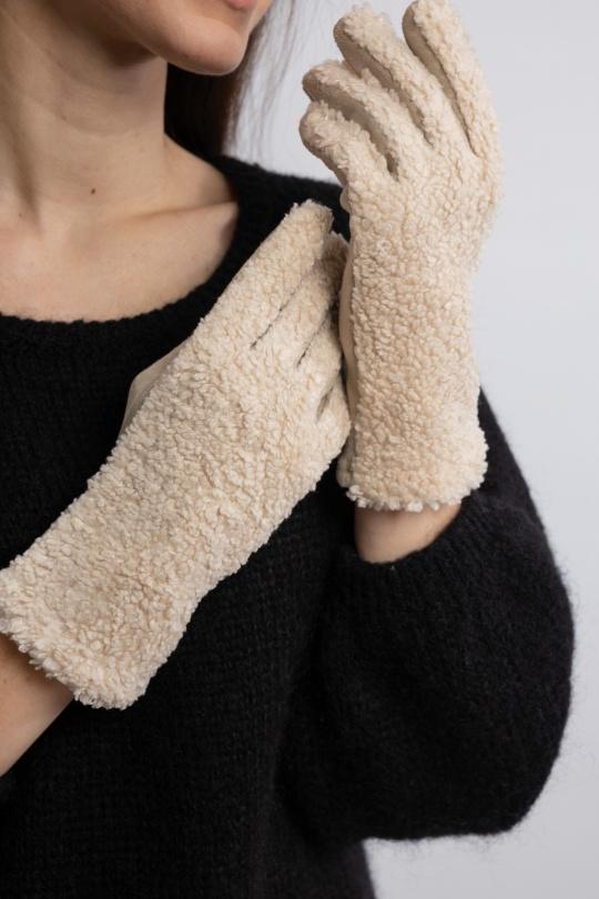 Gants Accessoires Beige Lil Moon 490218 Efashion Paris