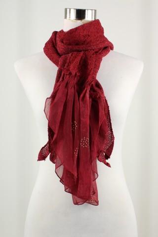 Écharpes Accessoires Taupe Lil Moon 2013-42 Efashion Paris