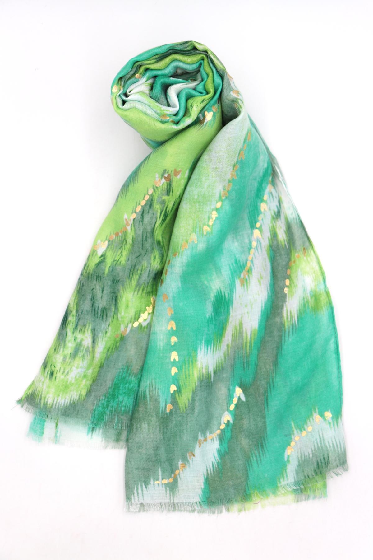 Foulard Accessori Green Lil Moon 211994 #c Efashion Paris