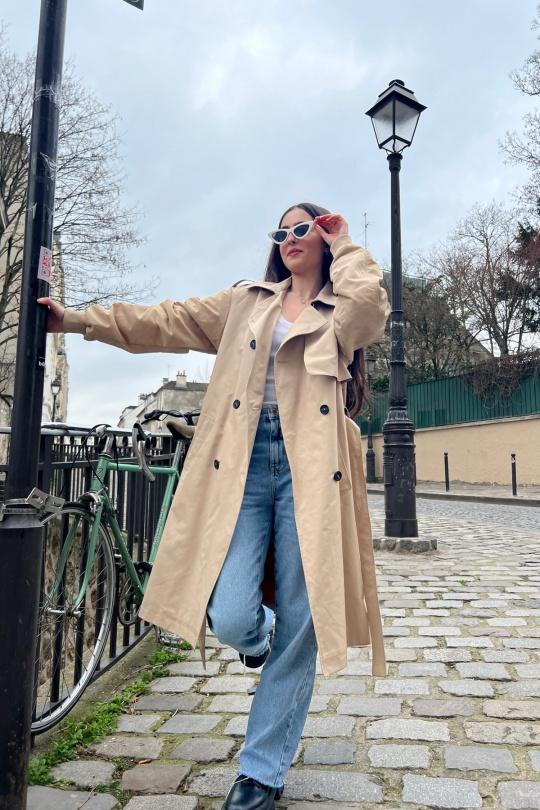 Trench Donna Beige Kzell 3425 Efashion Paris