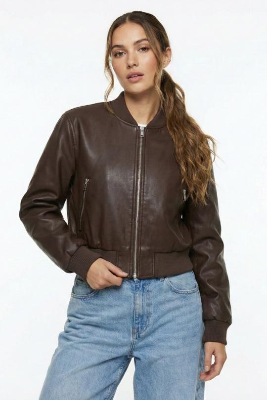 Vestes  Femme Anthracite Kzell 8667 Efashion Paris