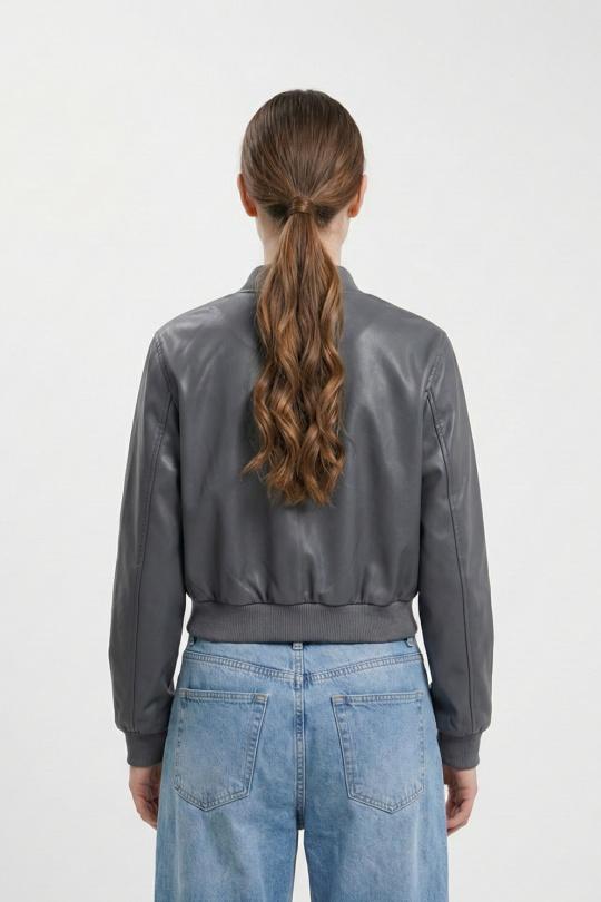 Vestes  Femme Anthracite Kzell 8667 Efashion Paris