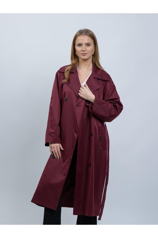 Trenchs Femme Bleu Kzell 3526 Efashion Paris