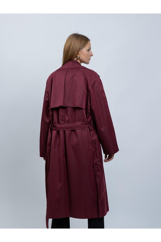 Trenchs Femme Bleu Kzell 3526 Efashion Paris