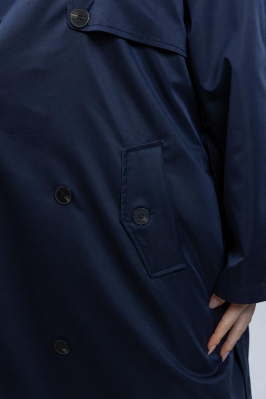 Trenchs Femme Bleu Kzell 3526 Efashion Paris