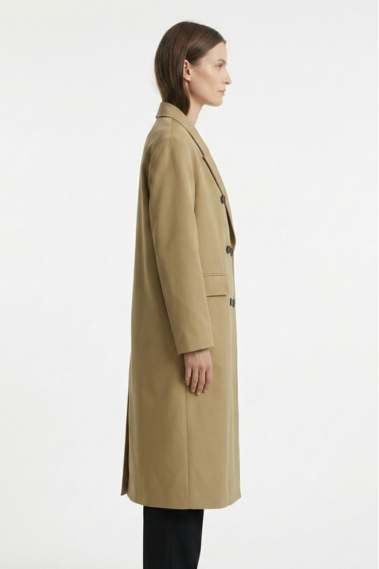 Manteaux Femme Beige Kzell 3530 Efashion Paris