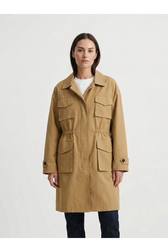 Parkas Femme Kaki Kzell 3531 Efashion Paris