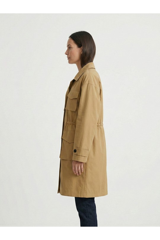 Parkas Femme Kaki Kzell 3531 Efashion Paris