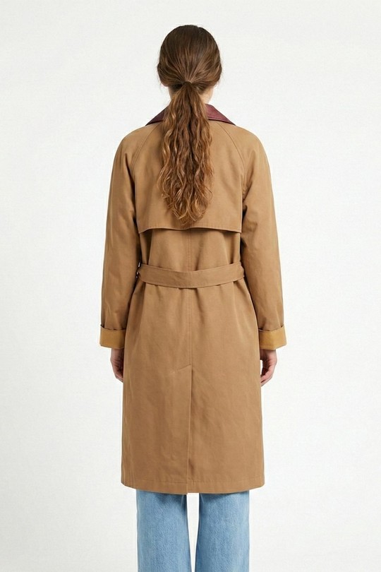 Trenchs Femme Camel Kzell 3558 Efashion Paris