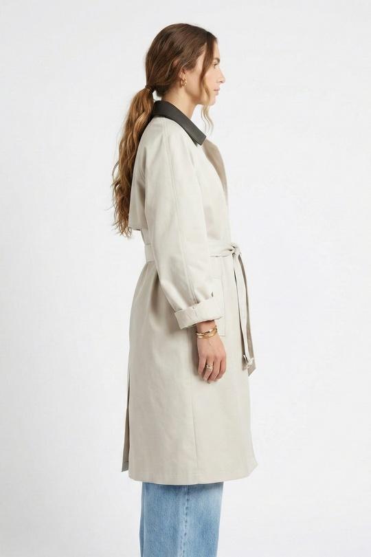 Trenchs Femme Camel Kzell 3558 Efashion Paris