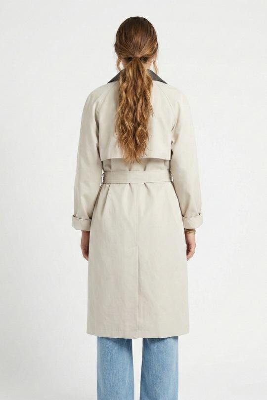 Trenchs Femme Camel Kzell 3558 Efashion Paris