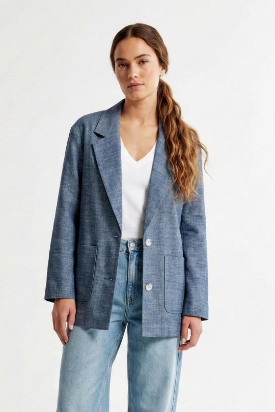 Vestes  Femme Indigo Kzell 3572 Efashion Paris