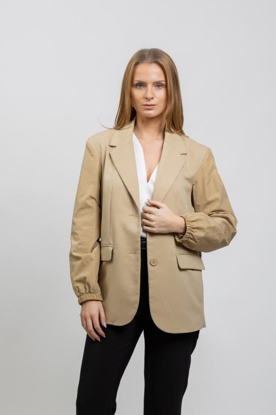Vestes  Femme Beige Kzell 3507 Efashion Paris