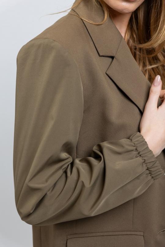 Vestes  Femme Beige Kzell 3507 Efashion Paris