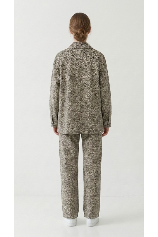 Pantalons Femme Leopard Kzell 3562 Efashion Paris