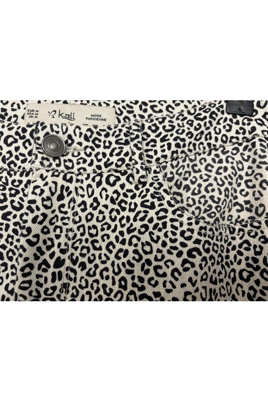 Pantalons Femme Leopard Kzell 3562 Efashion Paris