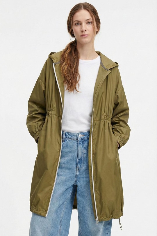 Parkas Femme Jaune Kzell 3542 Efashion Paris