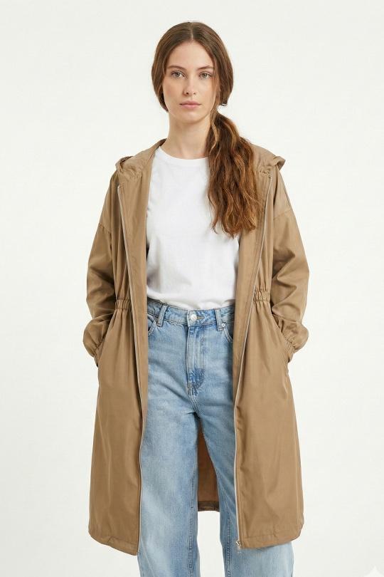 Parkas Femme Jaune Kzell 3542 Efashion Paris