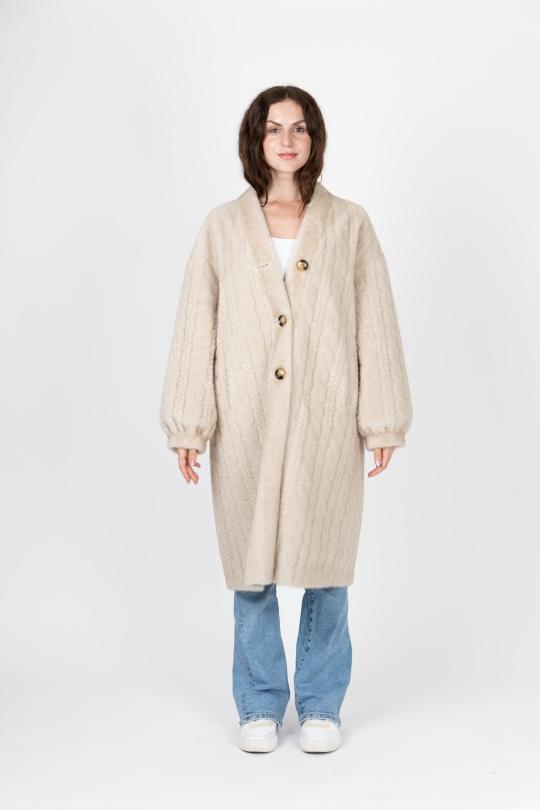 Cardigan Donna Beige Kzell 8702 Efashion Paris