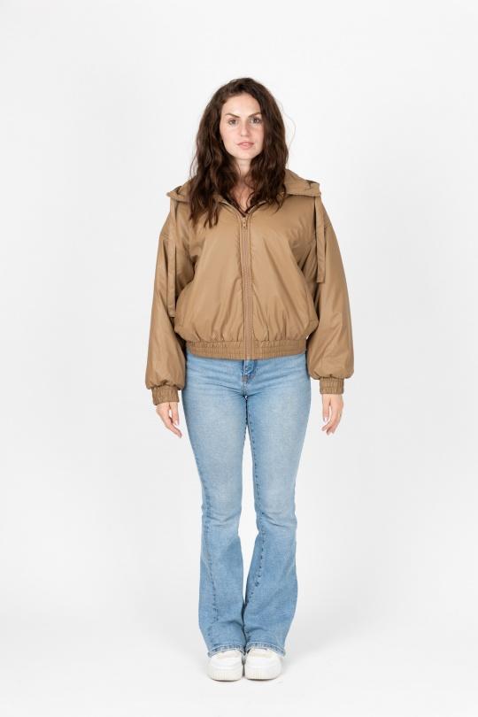 Parkas Femme Camel Kzell 8761 Efashion Paris