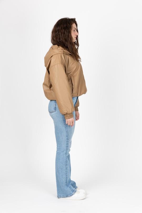 Parkas Femme Camel Kzell 8761 Efashion Paris