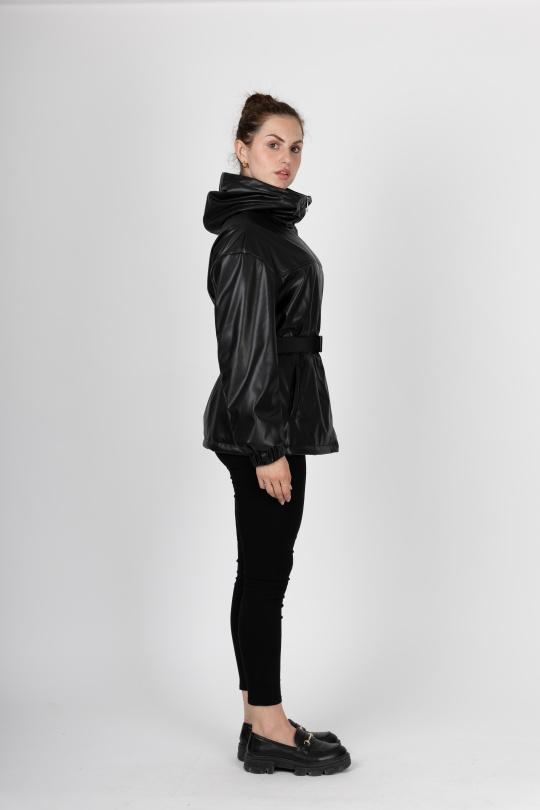 Parkas Femme Noir Kzell 8762 Efashion Paris