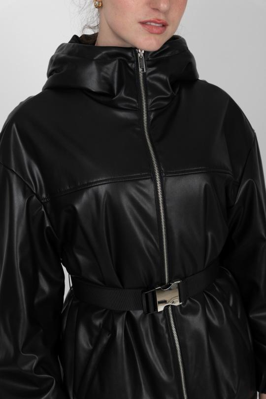 Parkas Femme Noir Kzell 8762 Efashion Paris