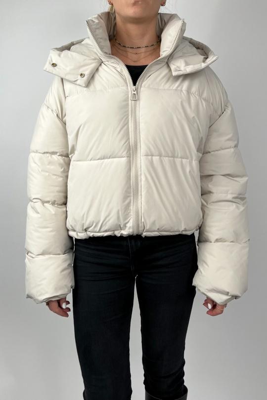 Doudounes Femme Blanc Kzell 8732 Efashion Paris