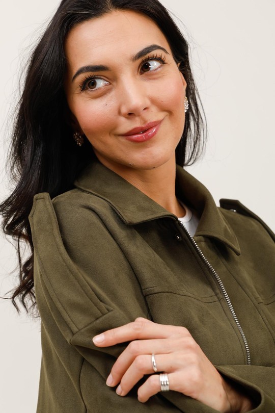 Vestes  Femme Beige Kzell 8788 Efashion Paris