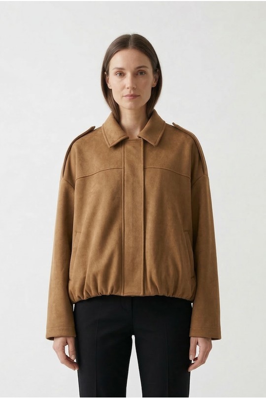 Vestes  Femme Beige Kzell 8788 Efashion Paris