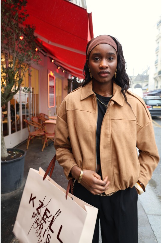 Vestes  Femme Beige Kzell 8788 Efashion Paris