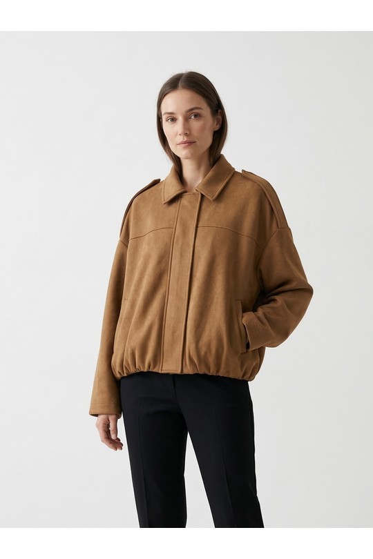 Vestes  Femme Beige Kzell 8788 Efashion Paris