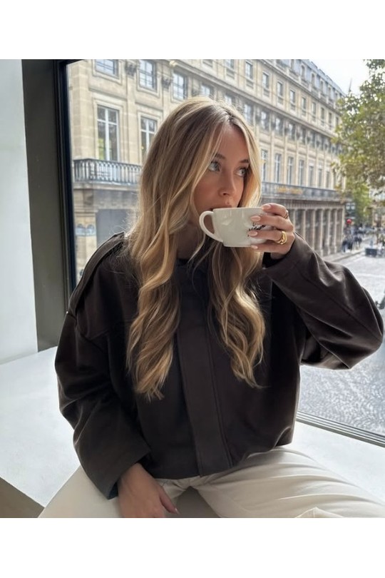 Vestes  Femme Beige Kzell 8788 Efashion Paris