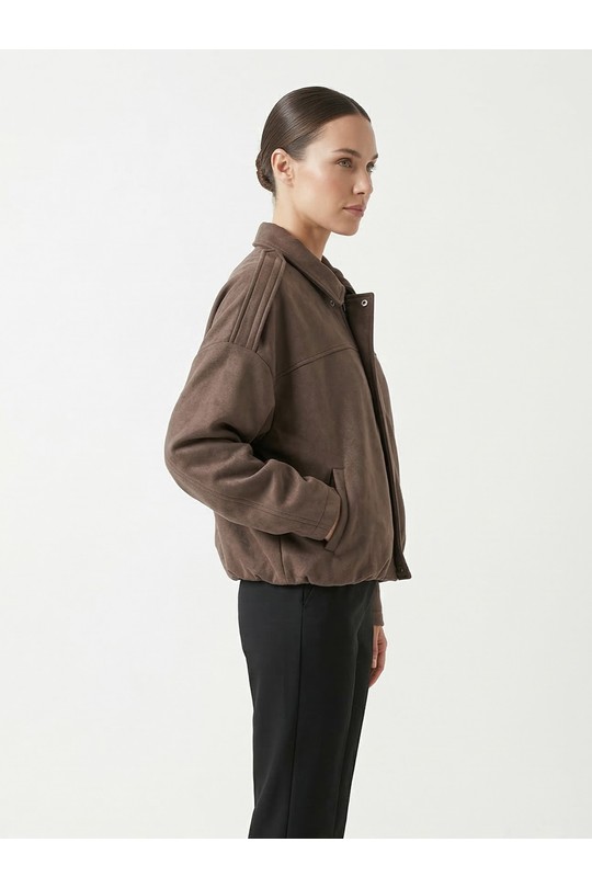 Vestes  Femme Beige Kzell 8788 Efashion Paris